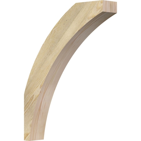 Ekena Millwork 4"W x 20"D x 26"H Thorton Rough Sawn Knee Brace, Douglas Fir BRC04X20X26THR00RDF
